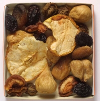 MEZCLA FRUTA SECA (ciruela, melocotón, manzana, pera, y albaricoque)